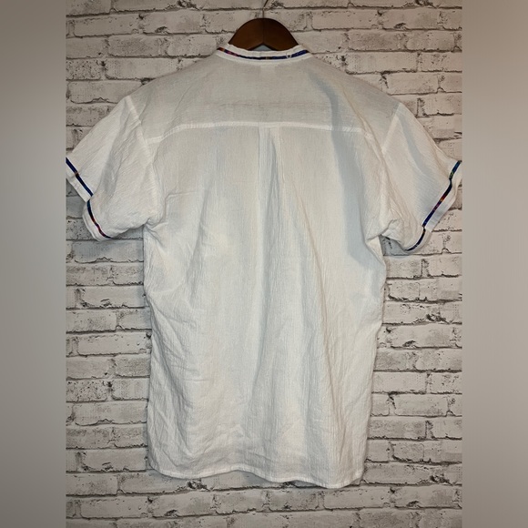 Runa’s Craft - Indigenous Homemade Short Sleeve Blouse Medium - Picture 4 of 4